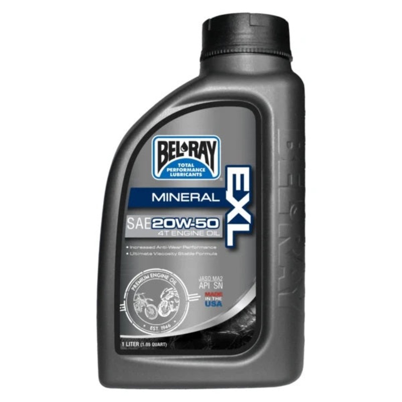 BelRay EXL Mineral 4T Engine Oil 20W50 1L