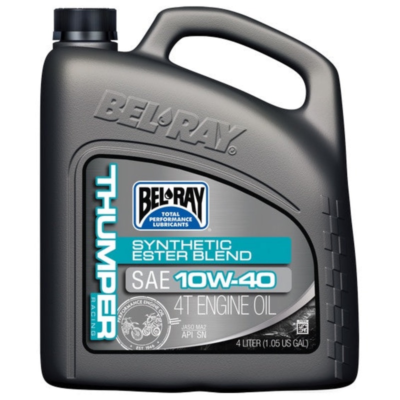 BelRay Thumper Racing Synthetic Ester Blend 4T Engine Oil 10W40 4L