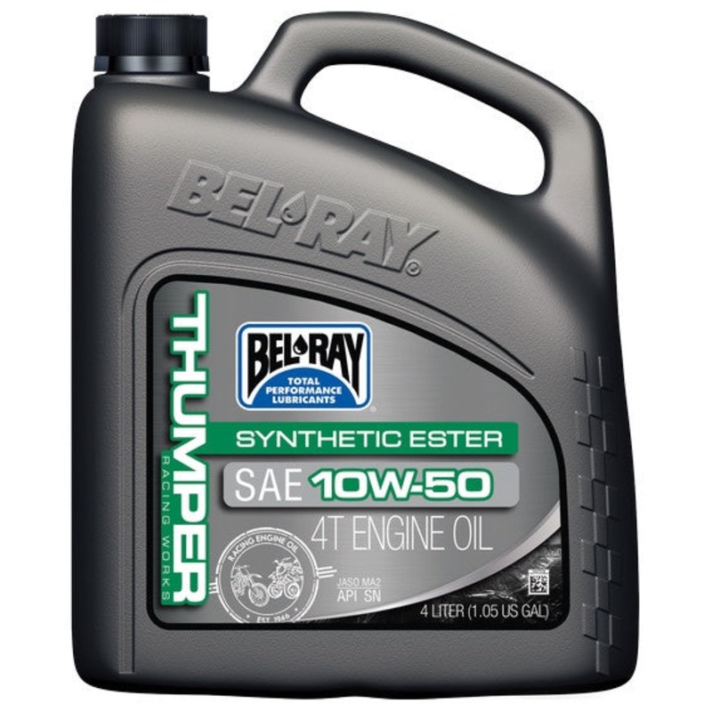 **BelRay Thumper Racing Works Synthetic Ester 4T Engine Oil 10W50 4L