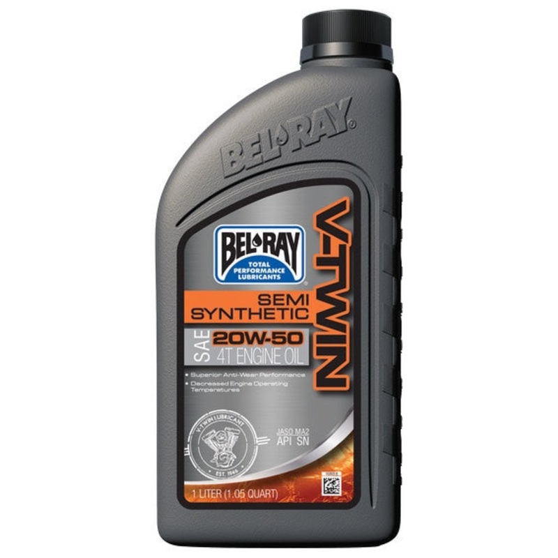 **BelRay V-Twin Semi-Synthetic Engine Oil 20W50 1L
