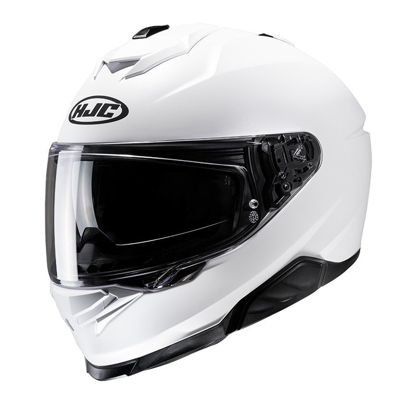 **HJC i71 Pearl White Road Helmet