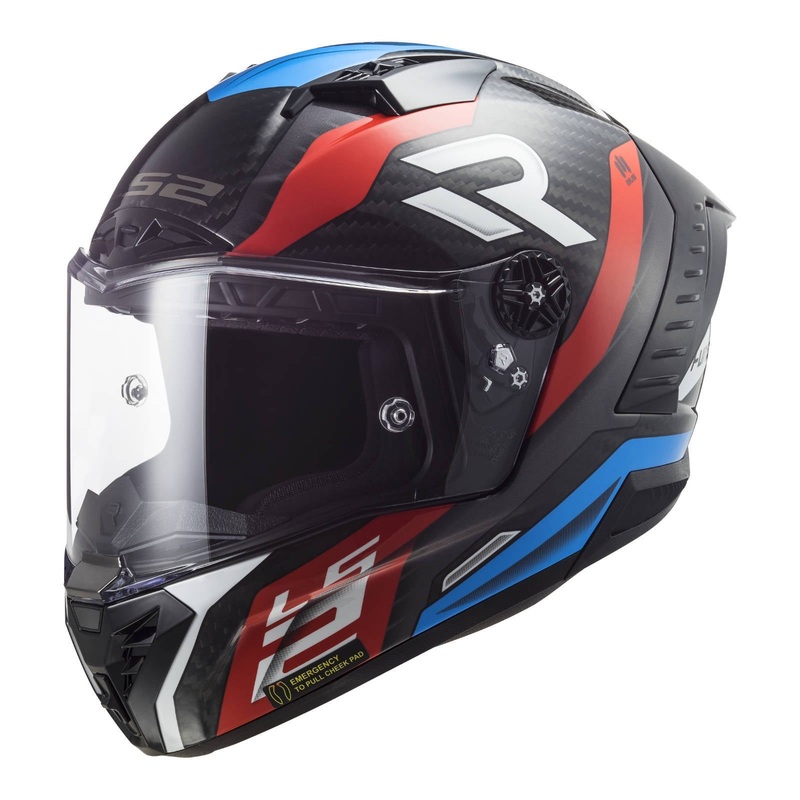 LS2 FF805C Thunder Carbon Supra Helmet