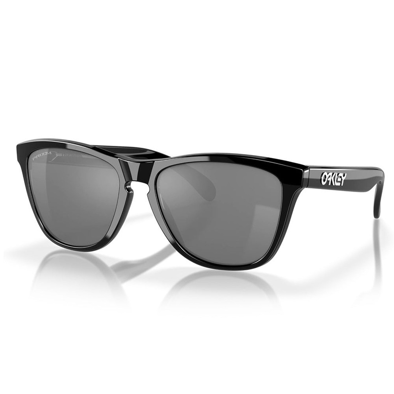 **Oakley Frogskins Sunglasses – Polished Black Frame w PRIZM Black Lens