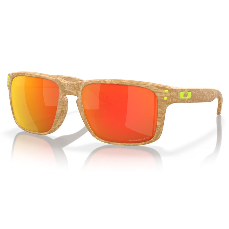 Oakley Holbrook Sunglasses – Mt Stone Desert Tan w PRIZM Ruby Polarized Lens
