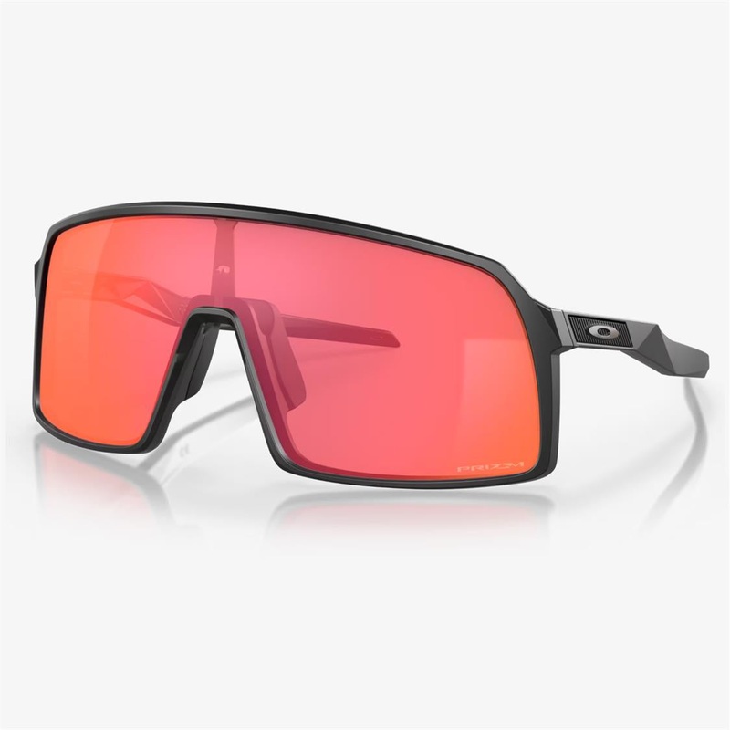 Oakley Sutro Sunglasses – Matt Black w PRIZM Trail Torch Lens