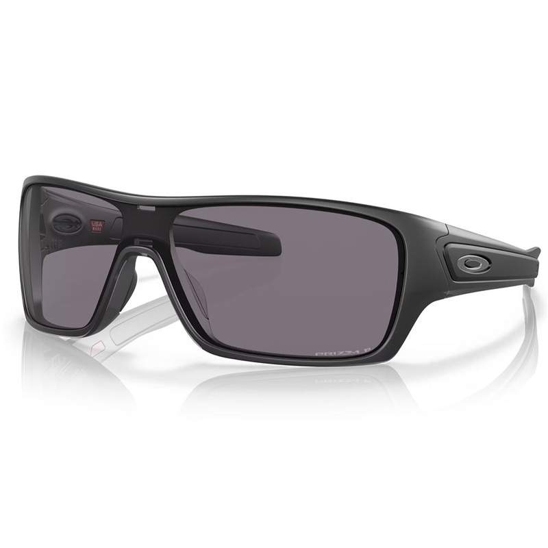**Oakley Turbine Rotor Sunglasses – Matt Black w PRIZM Grey Polarized Lens