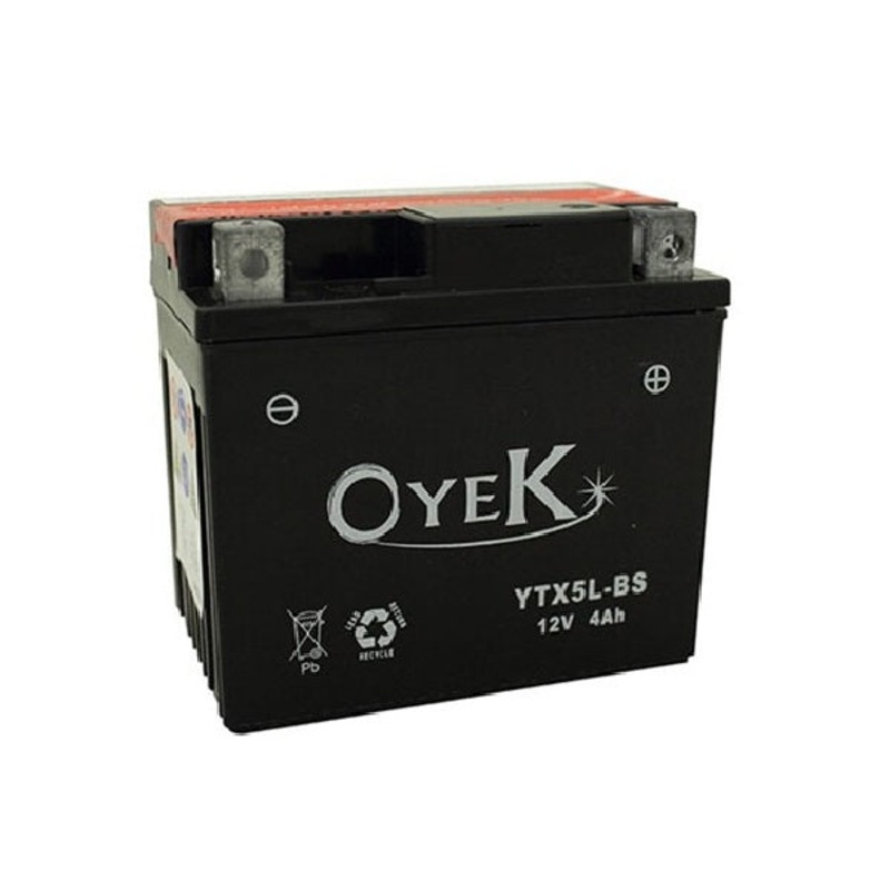 OYEK Battery Gel Motocycle Battery – YTX5L-BS