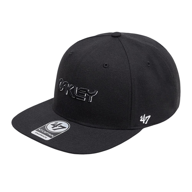 Oakley 47 B1B Ellipse Cap|Grey|Blackout/White|Red_White|One Size