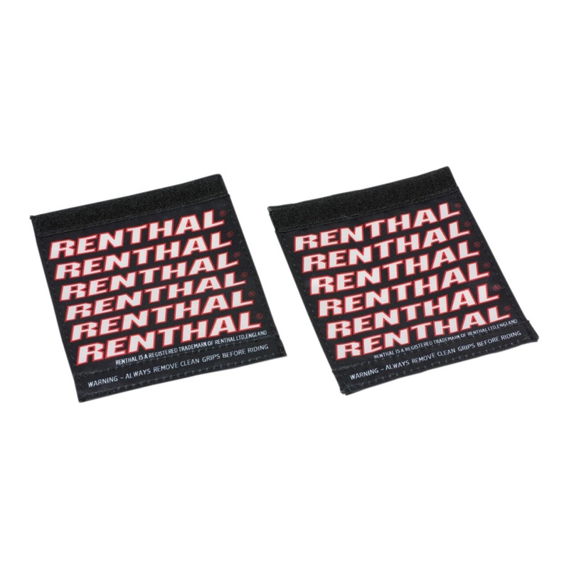 Renthal Handlebar Clean Grip|Black/Red|Size N/A