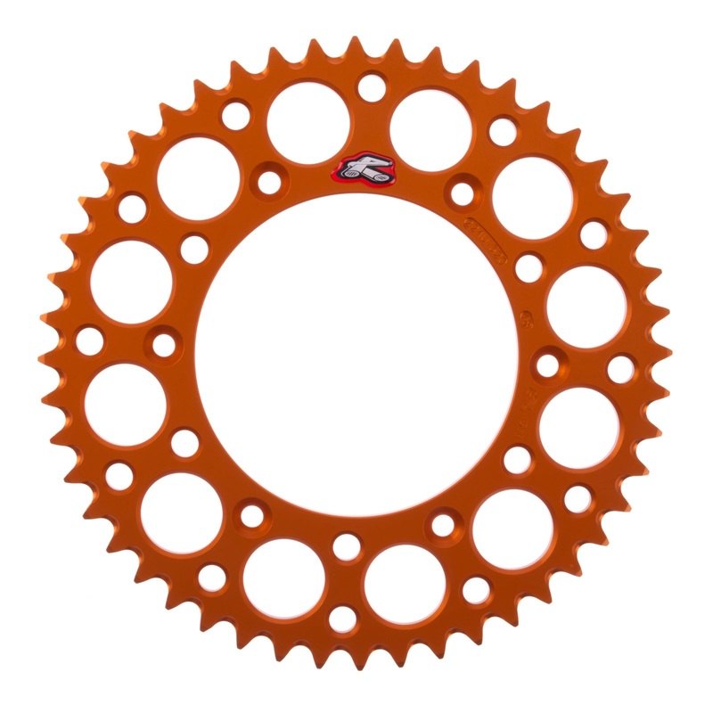 Renthal Rear Sprocket Alloy 7075 T6 Grooved – 48T 224U 520