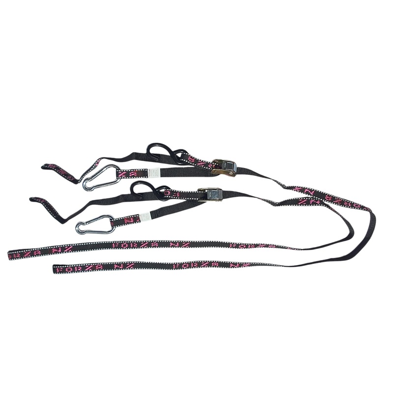 AEROFAST FORZA Camlock Motorcycle Tie Down Pair – Made in NZ