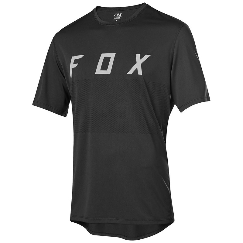 Fox Ranger SS Adult Jersey|Black/Grey|S|M|L|XL|XXL