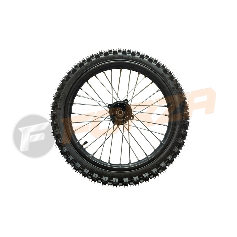 Front Wheel with Tyre, Tube FMX 140BF