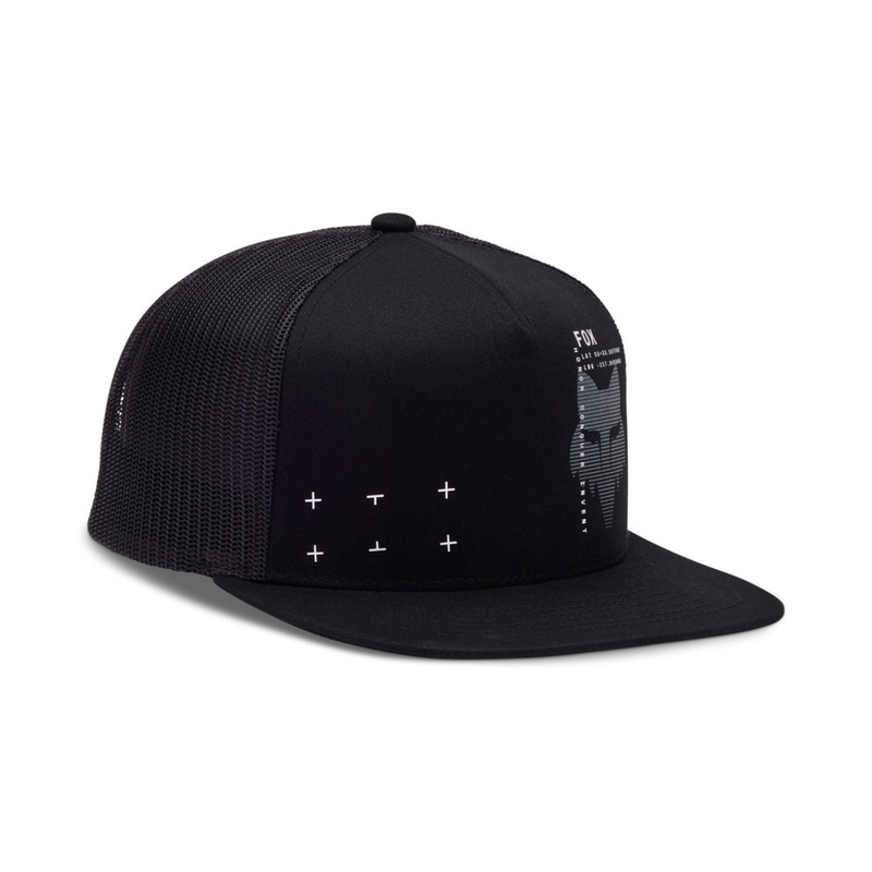 FOX Dispute Snapback Hat|Black|Pewter|Adult