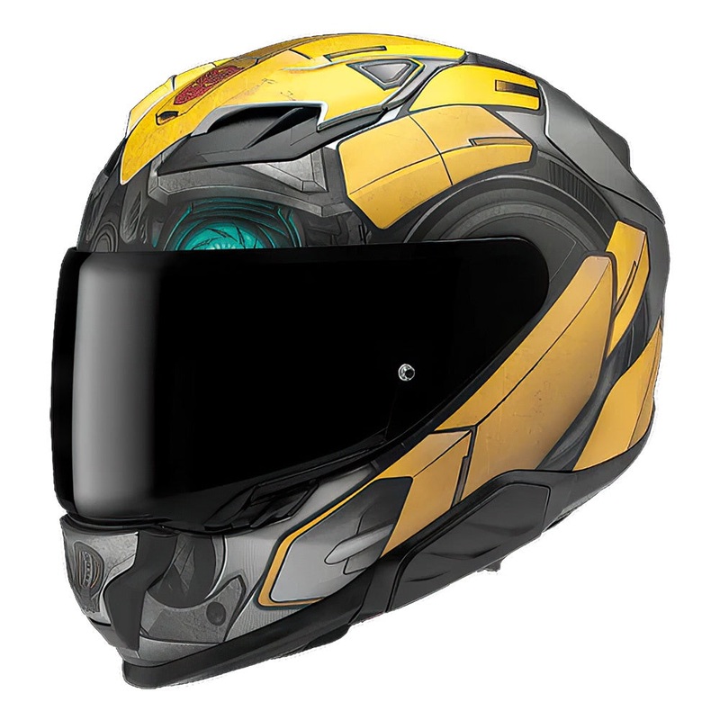 **HJC F71 Adult Road Helmet Bumblebee Hasbro