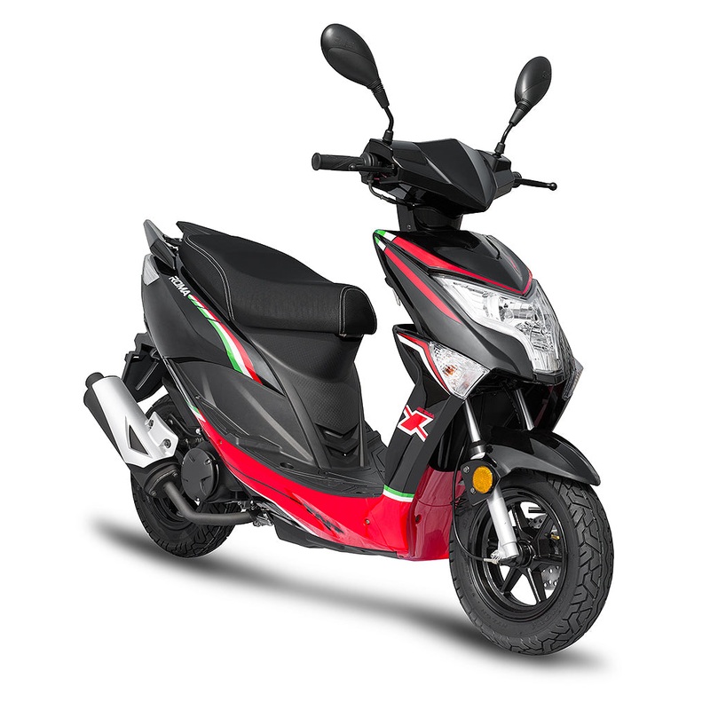 TNT Roma 50 Sport 2T|Blue|Gloss_Black|Matt_Black|Red|Matt_Grey_Blue|Matt_Grey_Orange|Matt_Grey_Pink|Matt_Grey_Yellow|49 cc