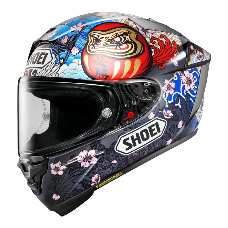 Shoei X-SPR Pro Road Helmet – Marquez Motegi 5 TC1