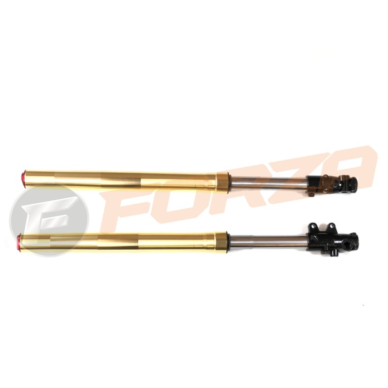 FMX 140BF Front Fork Set (LH&RH) 735mm GOLD