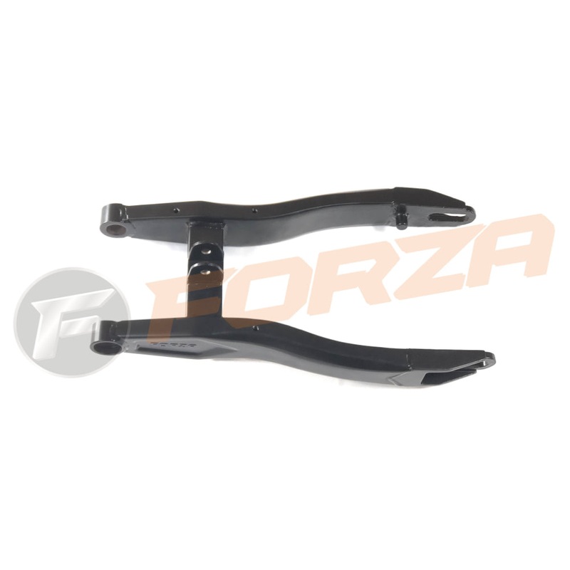 FMX 125 Steel Swingarm 390mm|Black|Size N/A