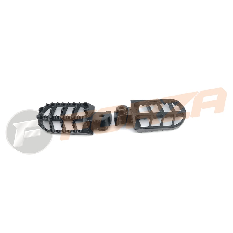 Steel Foot Pegs (Pair w/Spring)