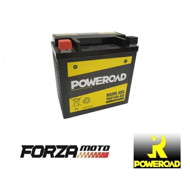 POWEROAD Nano Gel Motorcycle Battery – CYGZ14HBS