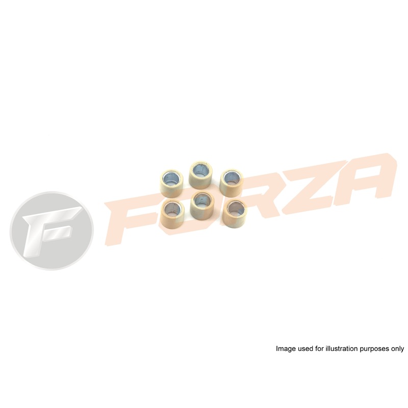 TNT 50cc 2T Engine Variator Weight Roller set (6pc)