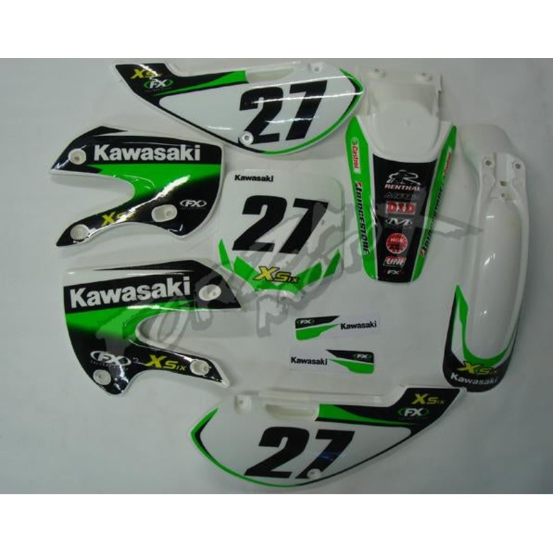 KLX110/KX65 2002-10 Style Plastic & Graphic Kit
