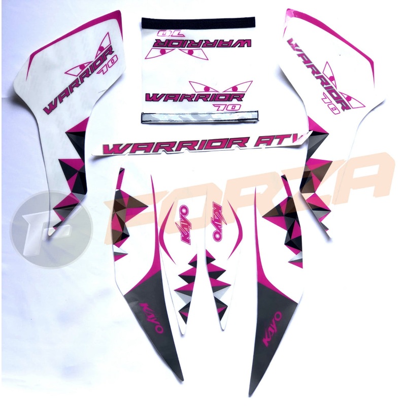 Warrior 70 Graphic Kit 2017 – NOW