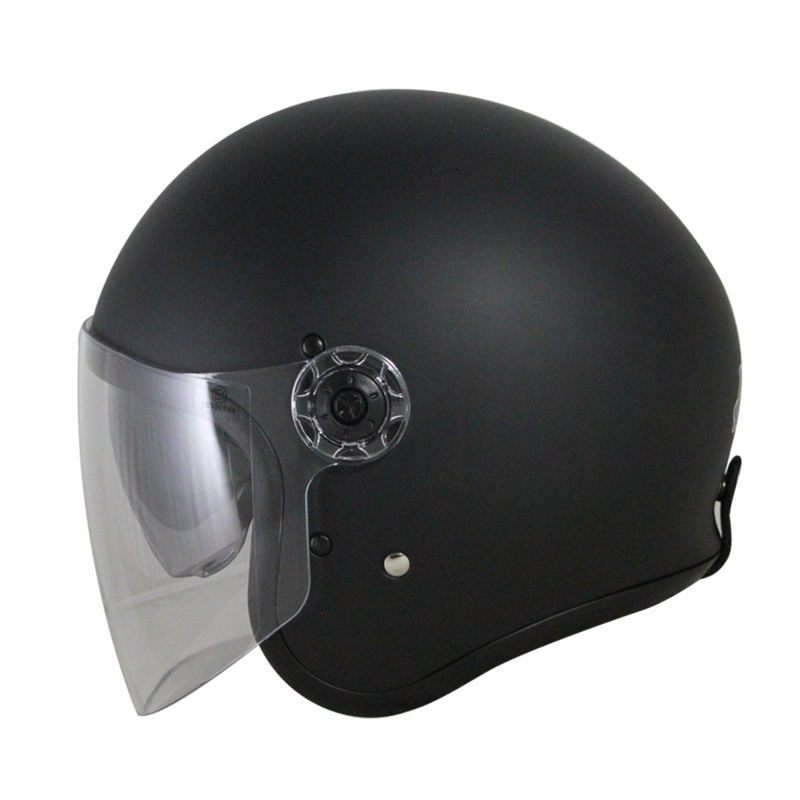 Nikko N502 Open Face Road Helmet (with inner visor), Made in Taiwan
