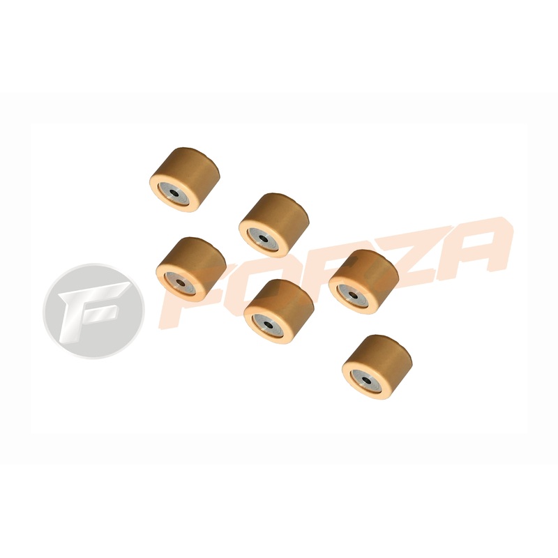 PIAGGIO Zip 50 Variator Weight Rollers Set (6pc as a set)