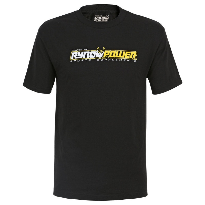 Ryno Power Logo Tee|Black|Adult XL