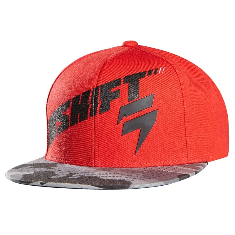 Shift Supressor Snapback Hat|Red|Adult