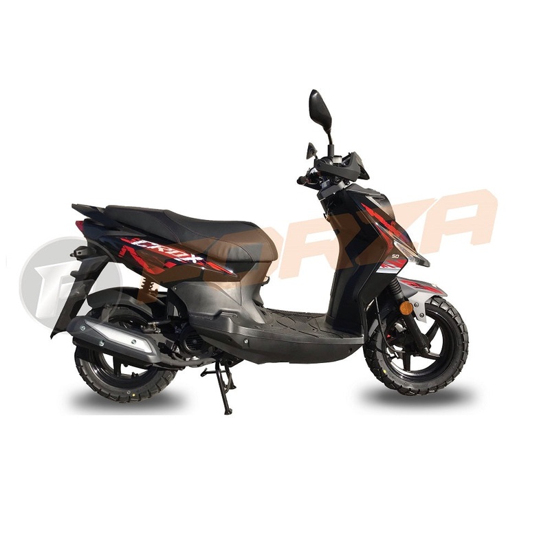 SYM Crox 50|Black Matt Grey|White|Matt Black|Red Black|49 cc