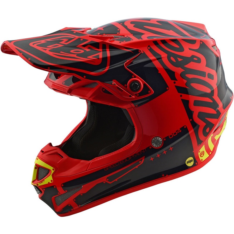 TROY LEE DESIGNS SE4 Polyacrylite Factory Youth MX Helmet
