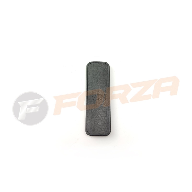 Ciclone 50 4T VIN Cover|Black|Size N/A