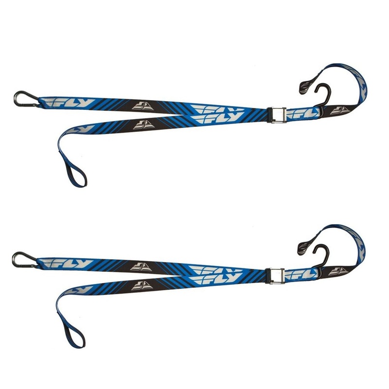 FLY Racing Tie Downs Set|Blue|Orange|Red|1.5″ X 72″