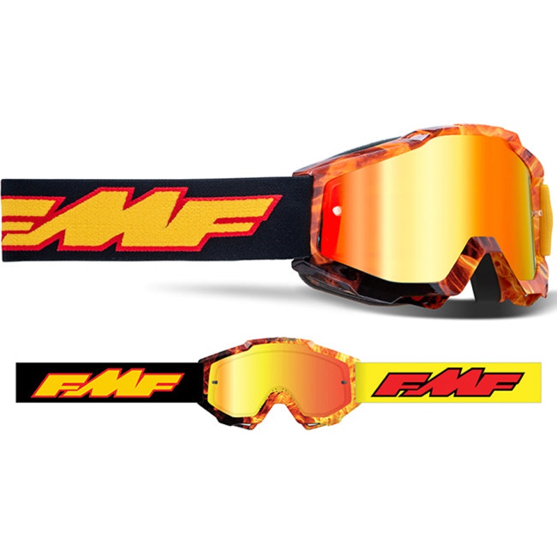 ** FMF PowerBomb Youth MX Goggle with Mirror Lens