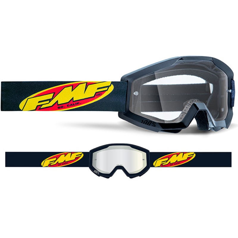**FMF Powercore Adult MX Goggle with Clear Lens