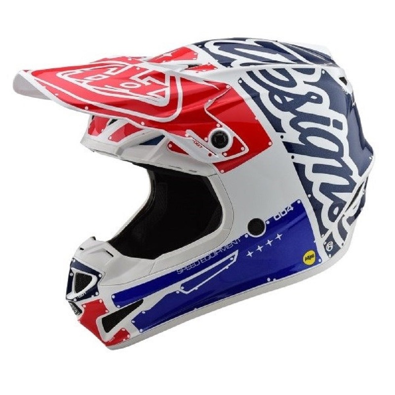 TROY LEE DESIGNS SE4 Polyacrylite Factory II MX Helmet