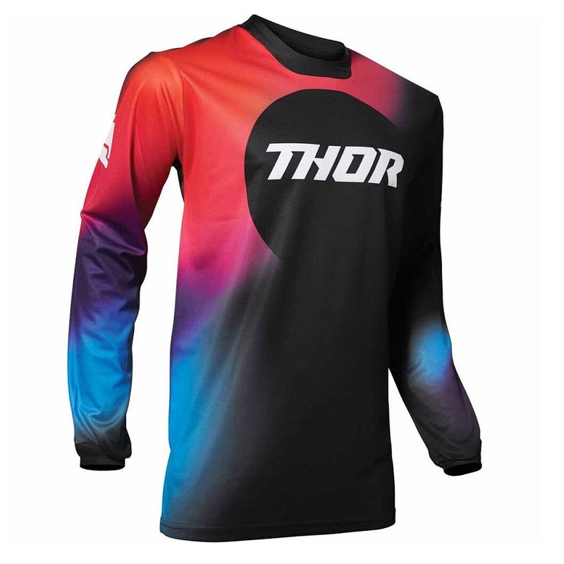 THOR Pulse Adult MX Jersey|Black|S|M|L|XL|XXL