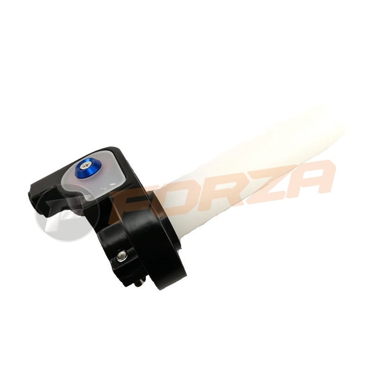 1/4 turn Forged Alloy Throttle Assy with plastic sleeve