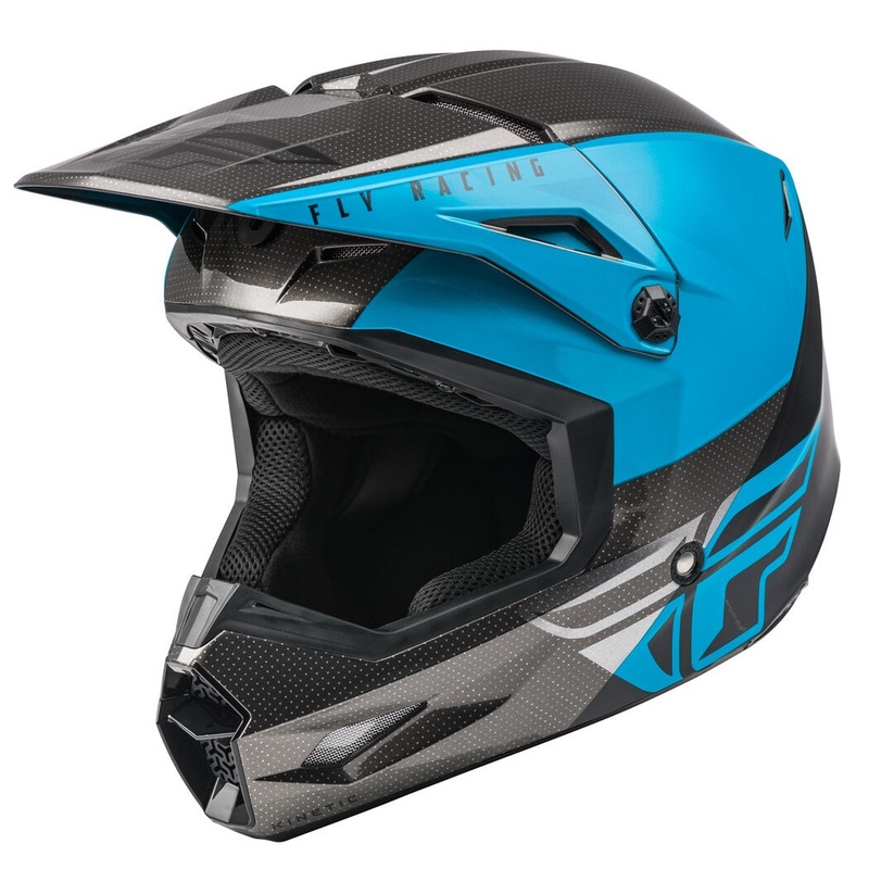 FLY Racing KINETIC Straight Edge Youth MX Helmet