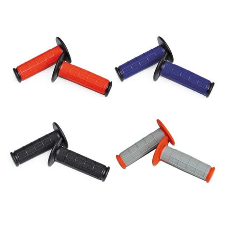 WFO Kraton Rubber Half Waffle MX Grips
