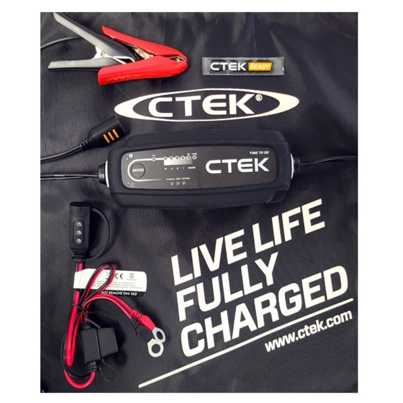 **CTEK MXS 5.0 8 Stage Battery Charger – Promo Pack
