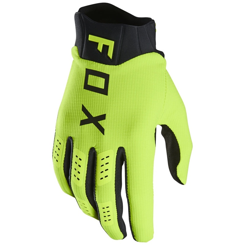 Fox Flexair 1 Adult MX Gloves|Flo_Yellow|S|M|L|XL|XXL