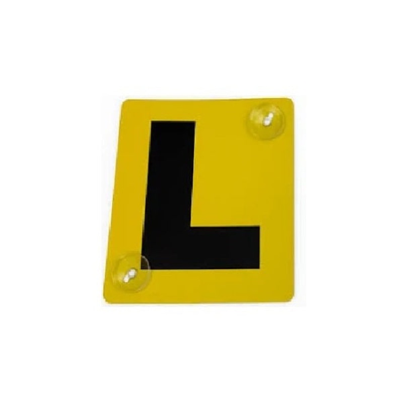 L Plate for Learner Drivers|Colour N/A|Size N/A