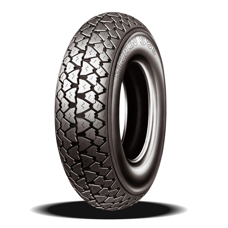**MICHELIN S83 10 inch Bias Reinf 56J Scooter Tyre 100/90-10 Front/Rear