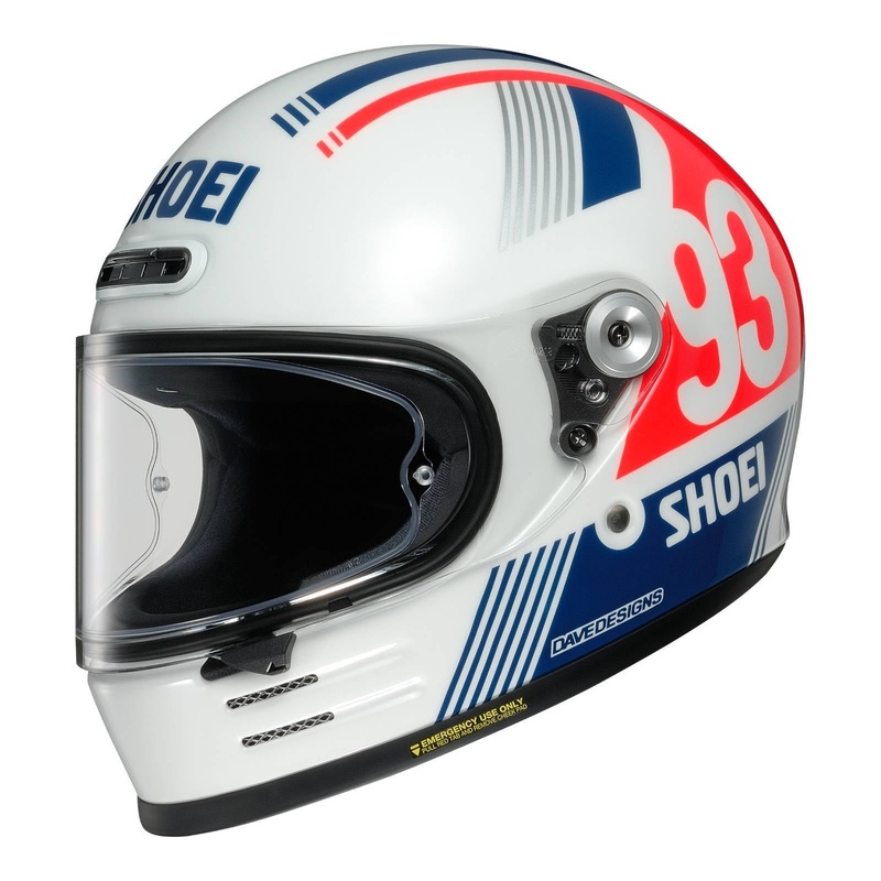 Shoei Glamster Road Helmet – MM93 Retro TC10