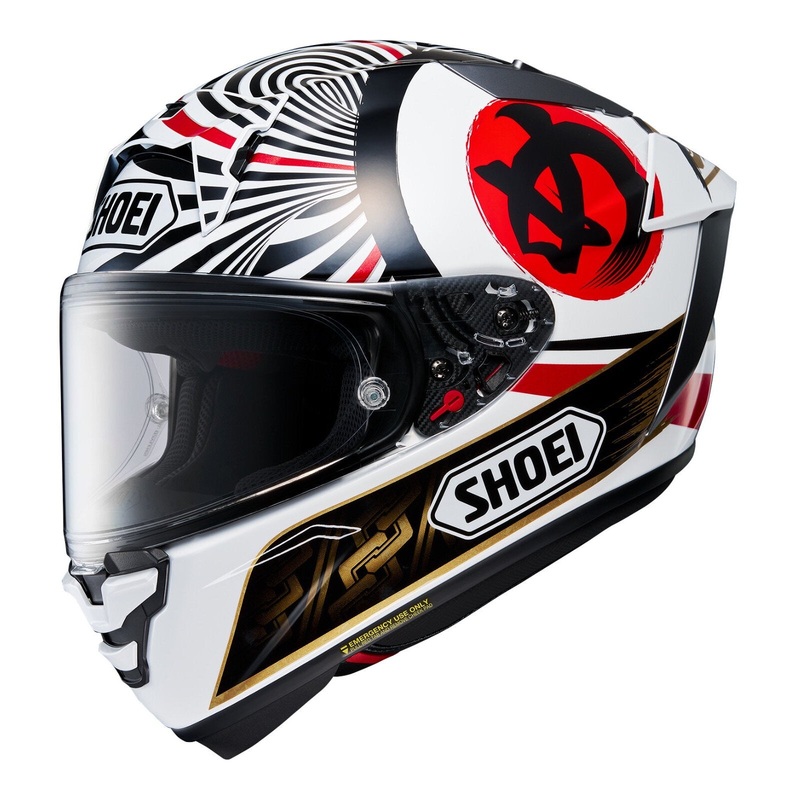 Shoei X-SPR Pro Road Helmet – Marquez Motegi 4 TC1