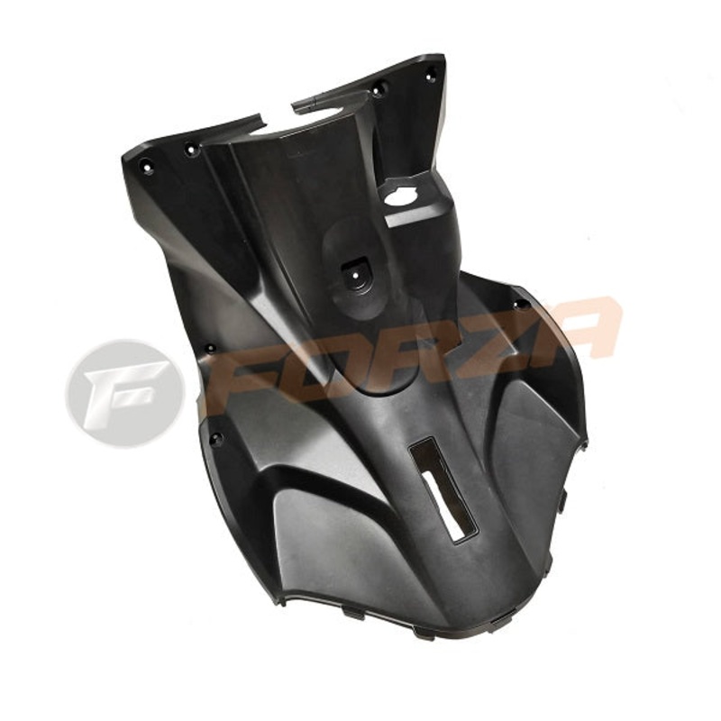 F50 4T Leg Shield Rear|Matt_Black|Size N/A
